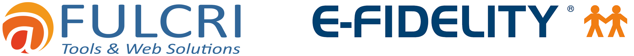 logo Fulcri e logo Efidelity